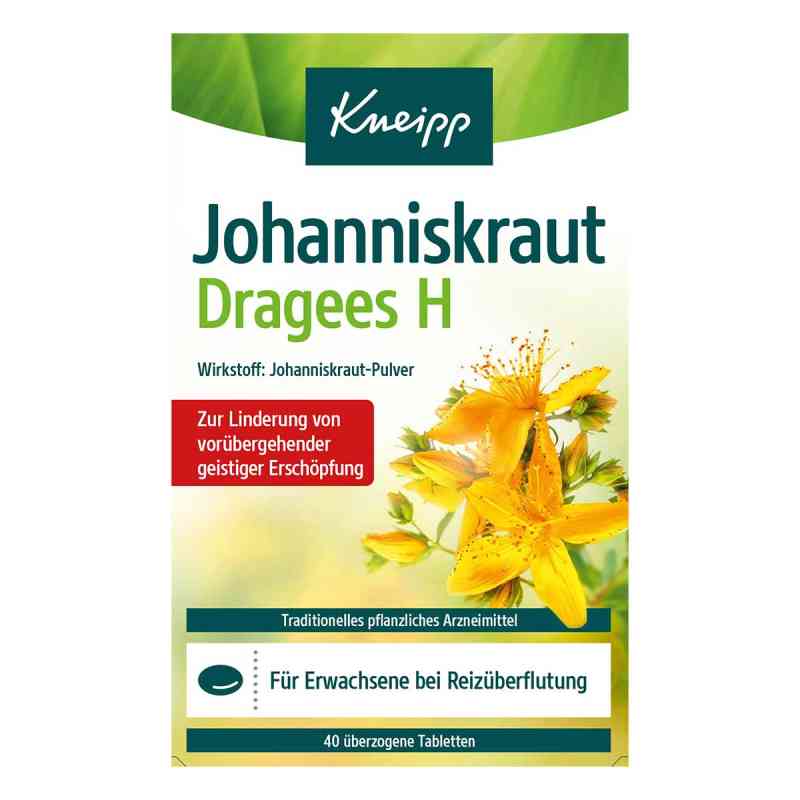 Kneipp Dziurawiec Drażetki H 40 szt. od Kneipp GmbH PZN 19126235