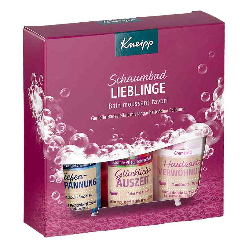 Kneipp Geschenkset Schaumbad Lieblinge 3X100 ml od Kneipp GmbH PZN 19062765