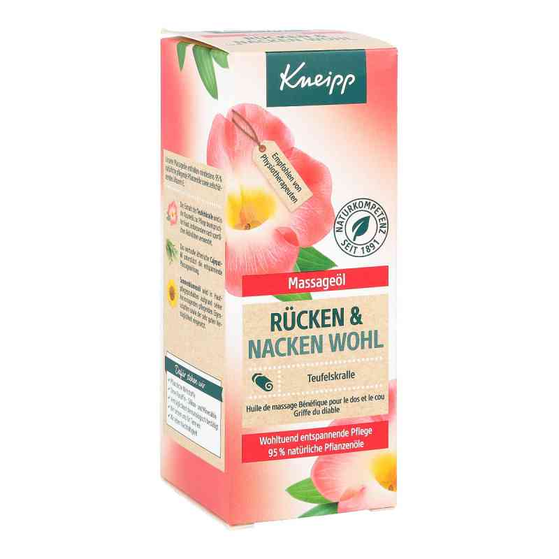 Kneipp Massageöl Rücken & Nacken Wohl 100 ml od Kneipp GmbH PZN 16807265