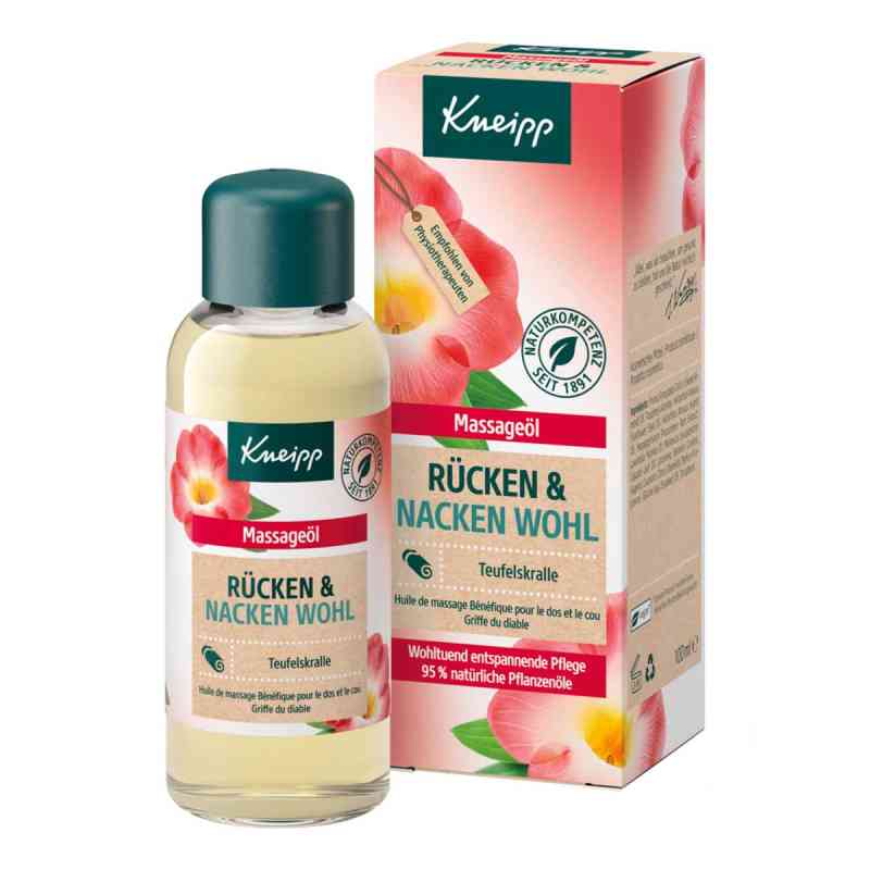 Kneipp Massageöl Rücken & Nacken Wohl 100 ml od Kneipp GmbH PZN 18060221