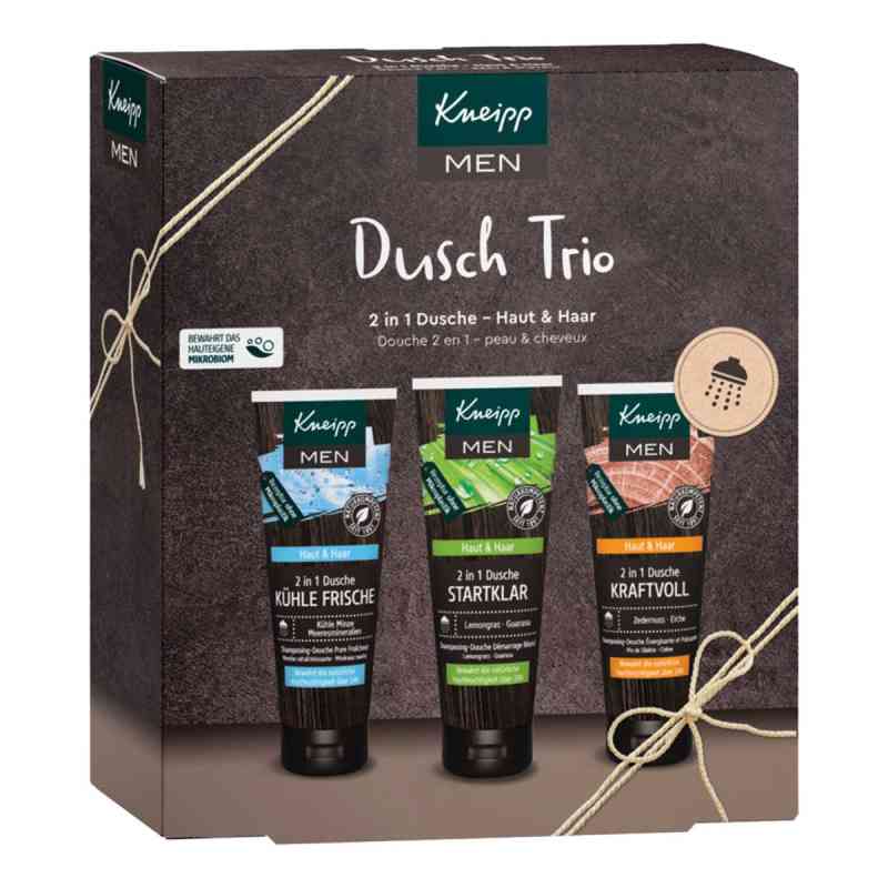 Kneipp Men Dusch-trio zestaw upominkowy dla mężczyzn 3X75 ml od Kneipp GmbH PZN 18653837