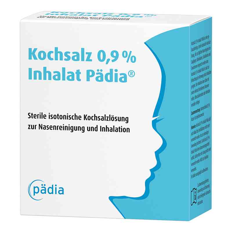 Kochsalz 0,9% Inhalat Pädia Ampullen 60X2.5 ml od Pädia GmbH PZN 14293655