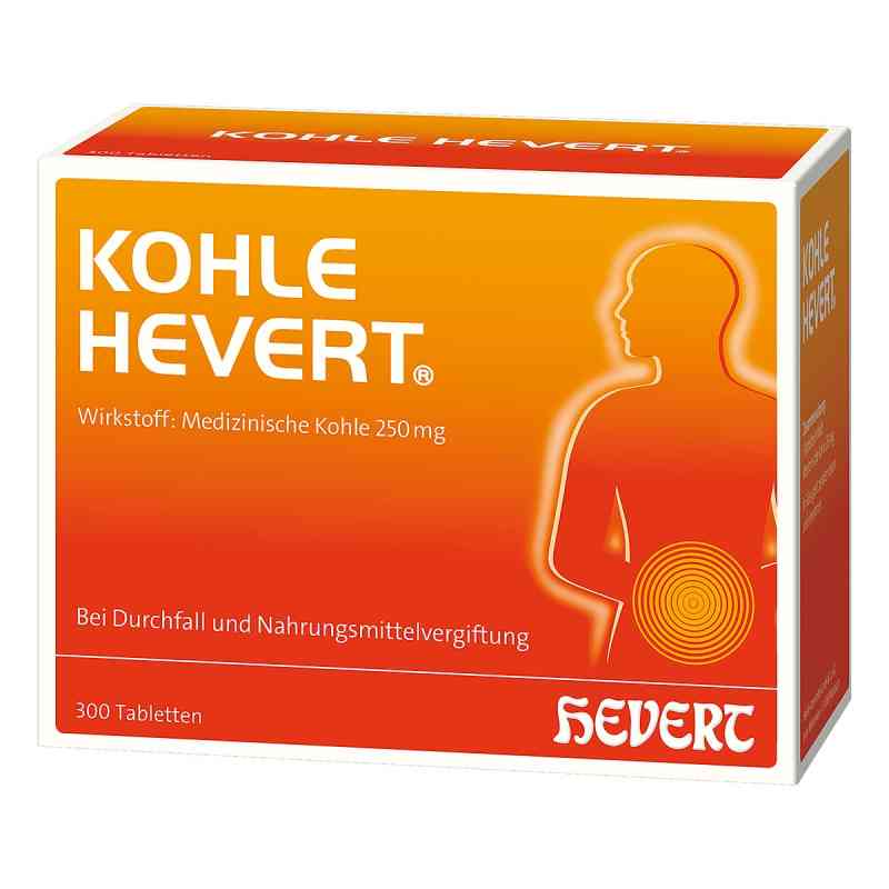 Kohle Hevert tabletki węglowe 300 szt. od Hevert-Arzneimittel GmbH & Co. KG PZN 03477398