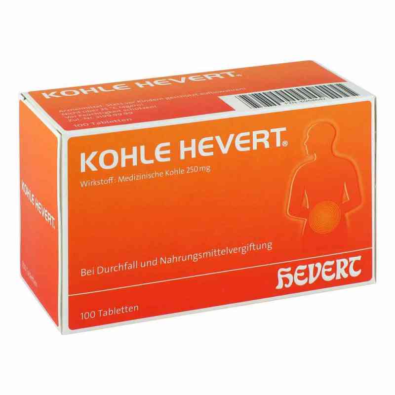 Kohle Hevert tabletki z węglem 100 szt. od Hevert Arzneimittel GmbH & Co. K PZN 06968642