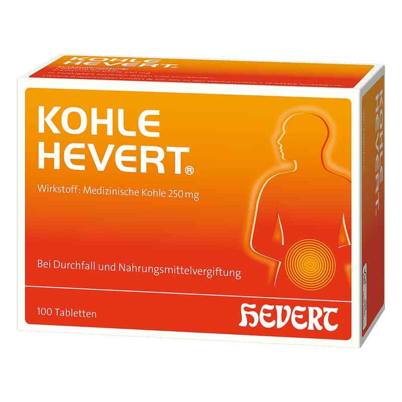 Kohle Hevert tabletki z węglem 100 szt. od Hevert Arzneimittel GmbH & Co. K PZN 06968642