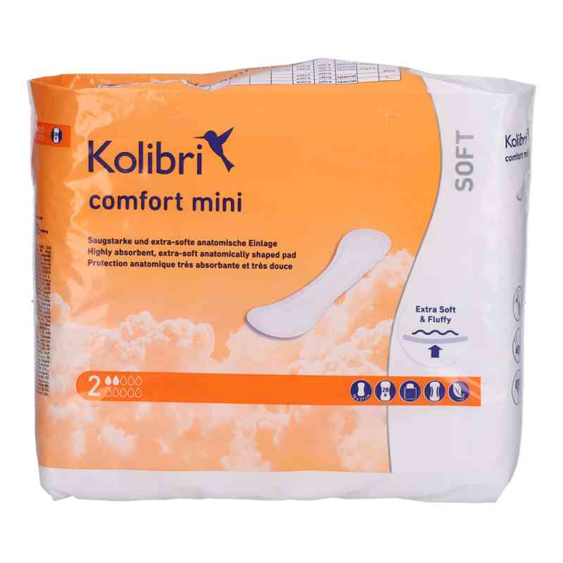 Kolibri comfort Vorlagen anatomisch mini 28 szt. od Igefa Handelsgesellschaft mbH&Co.KG PZN 11601381