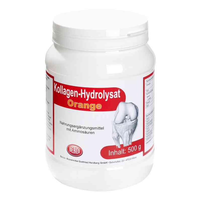 Kollagen Hydrolysat Orange Pulver 500 g od Berco-ARZNEIMITTEL PZN 11101773