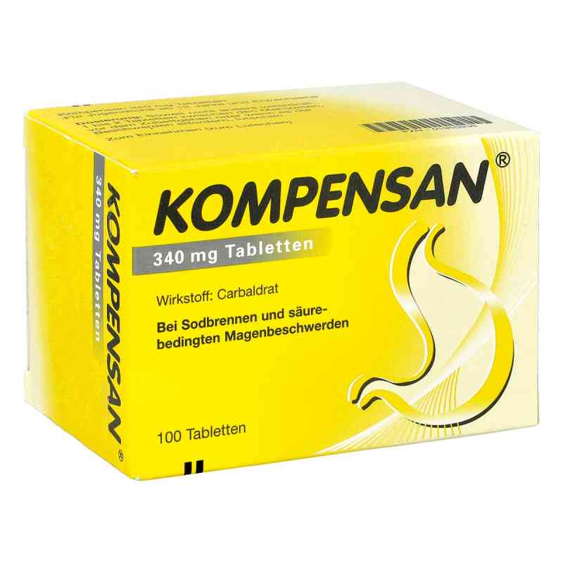 Kompensan tabletki 340 mg 100 szt. od Johnson&Johnson GmbH-CHC PZN 01955936