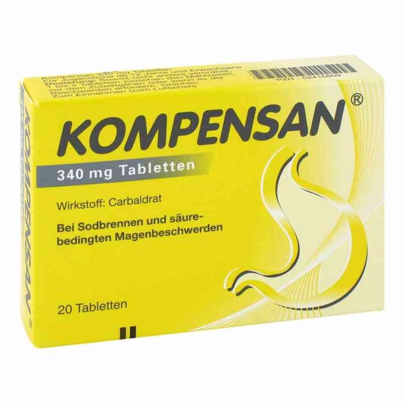 Kompensan Tabletten 340 mg 20 szt. od Johnson&Johnson GmbH-CHC PZN 02416609