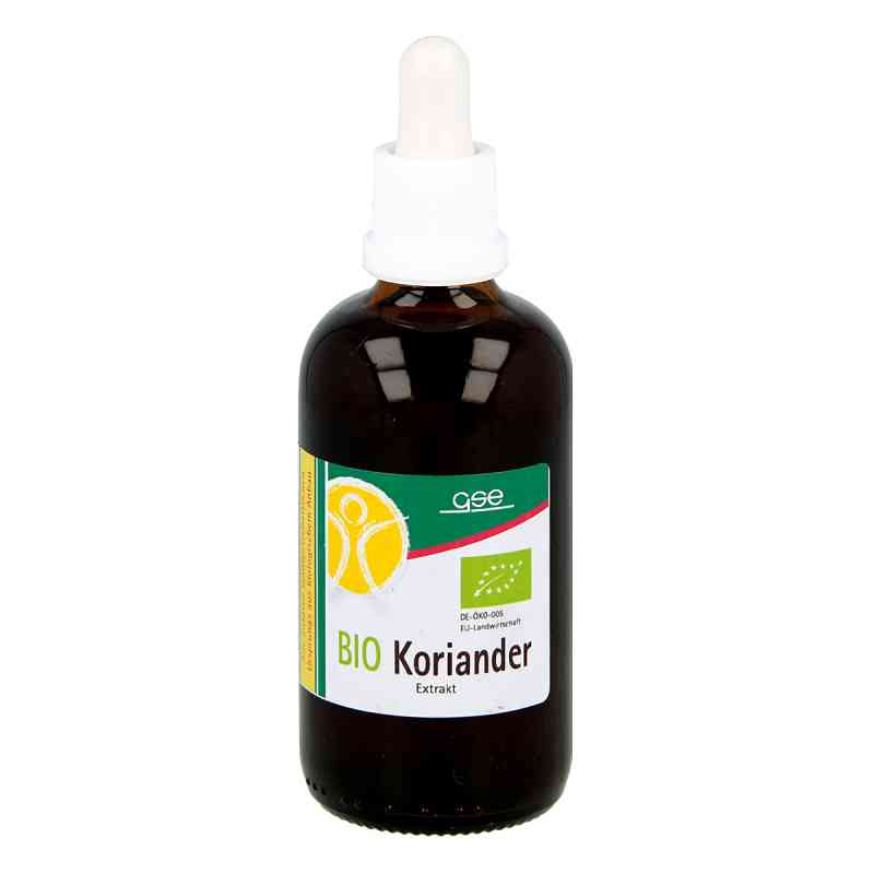 Koriander bio ekstrakt z kolendry 23% v/v 100 ml od GSE Vertrieb Biologische Nahrung PZN 00159551