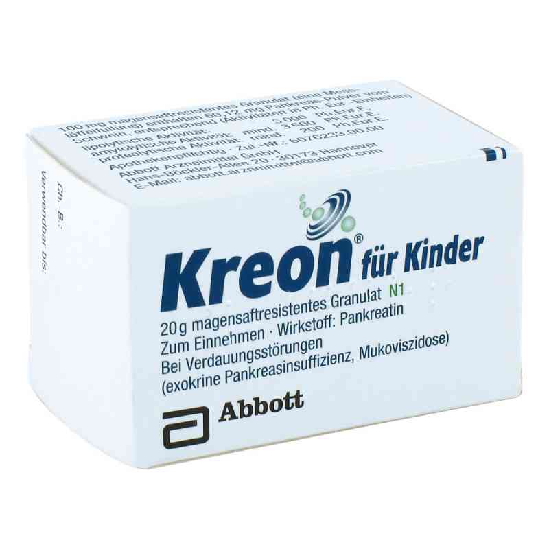 Kreon fuer Kinder Granulat 20 g od Viatris Healthcare GmbH PZN 04946814