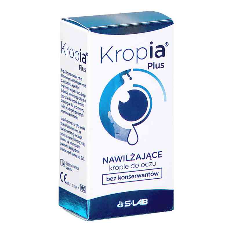 Kropia Plus Krople do oczu nawilżające 10 ml od SUPROBION SP.Z O.O.SP.K. PZN 08305619