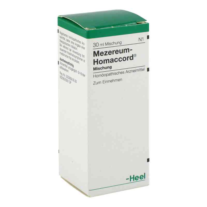 Krople Mezereum Homaccord 30 ml od Biologische Heilmittel Heel GmbH PZN 00675407