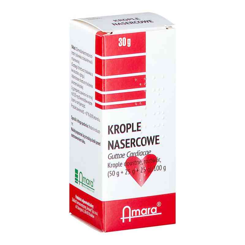 Krople nasercowe 30 g od ZAKŁAD FARMACEUTYCZNY AMARA SP. Z O.O. PZN 08302545