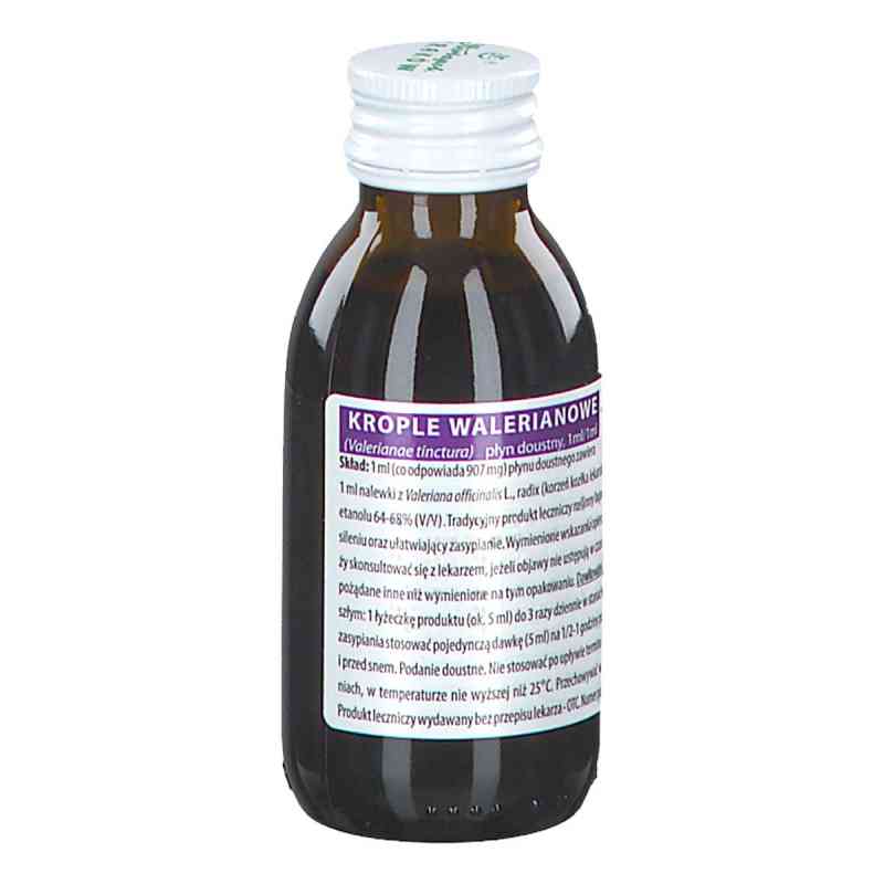 Krople Walerianowe 100 ml od KRAKOWSKIE ZAKŁADY ZIELARSKIE 