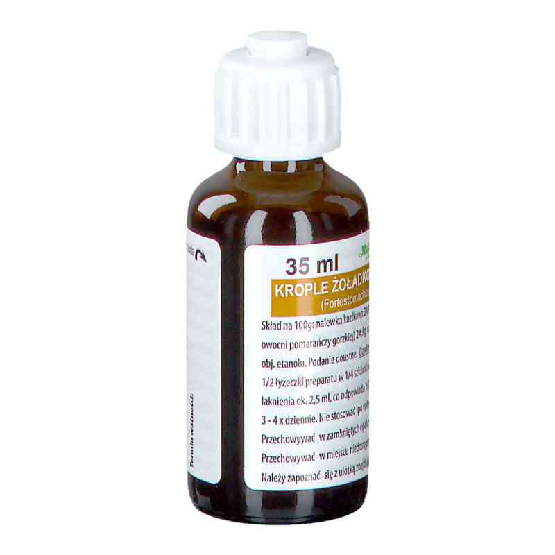 Krople żołądkowe z papaweryną 35 ml od KRAKOWSKIE ZAKŁADY ZIELARSKIE 