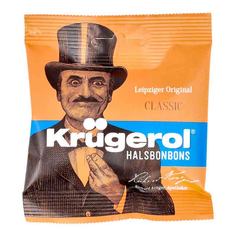 Krügerol cukierkowe cukier zbożne na gardło 50 g od Dr. C. SOLDAN GmbH PZN 15395228