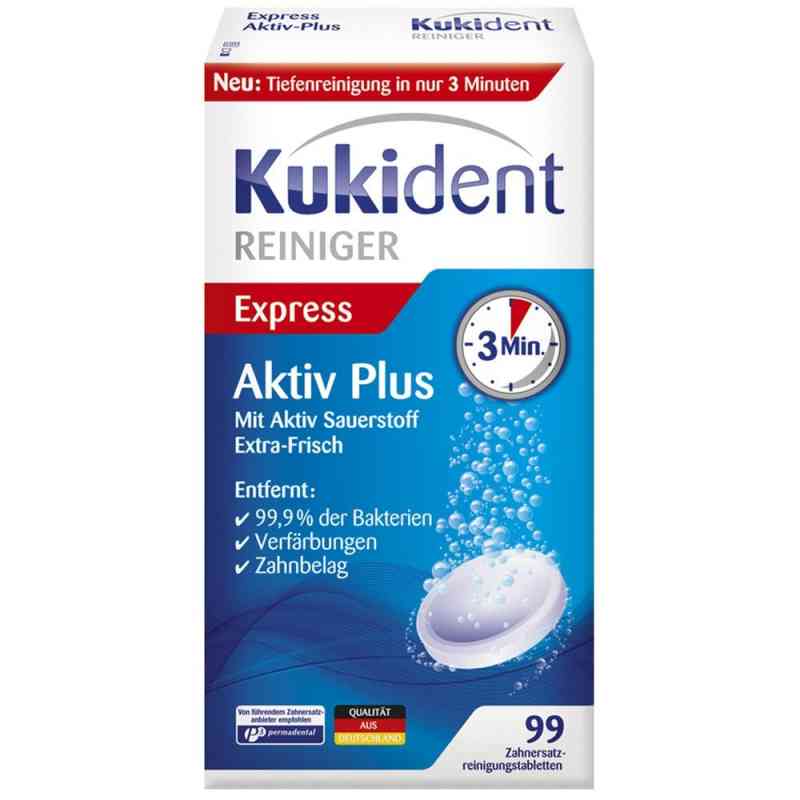 Kukident Aktiv Plus Tabletki do czyszczenia protez  99 szt. od Reckitt Benckiser Deutschland Gm PZN 02753703