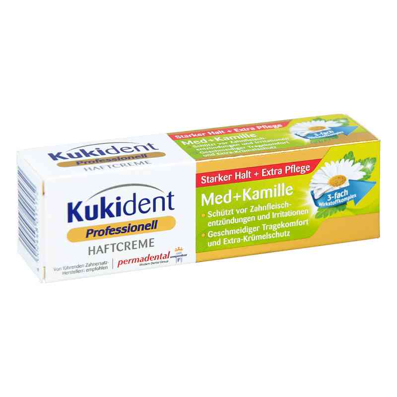 Kukident Med + Kamille, klej do protez z rumiankiem 40 g od Reckitt Benckiser Deutschland GmbH PZN 10303983