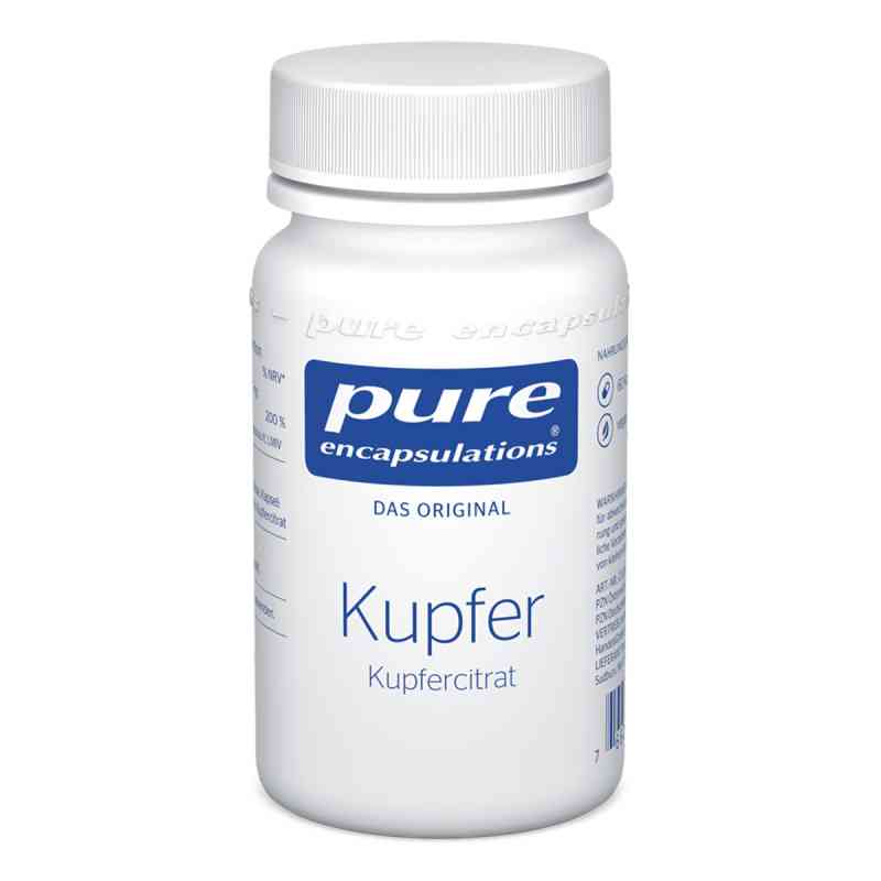 Kupfer Kupfercitrat kapsułki 60 szt. od Pure Encapsulations PZN 05131617