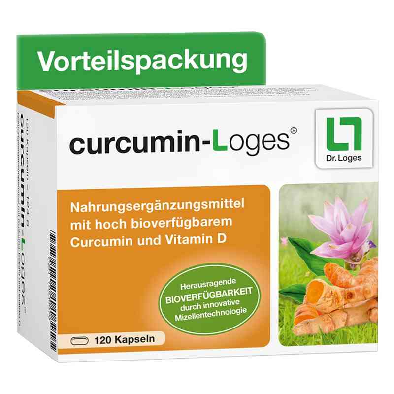 Kurkumina-loges kapsułki 120 szt. od Dr. Loges + Co. GmbH PZN 10536670
