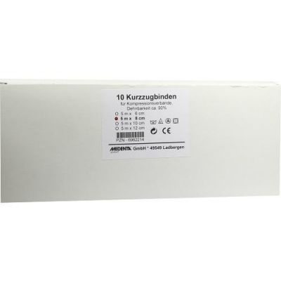 Kurzzugbinde 5mx8cm 10 szt. od MEDENTA GmbH PZN 06962214