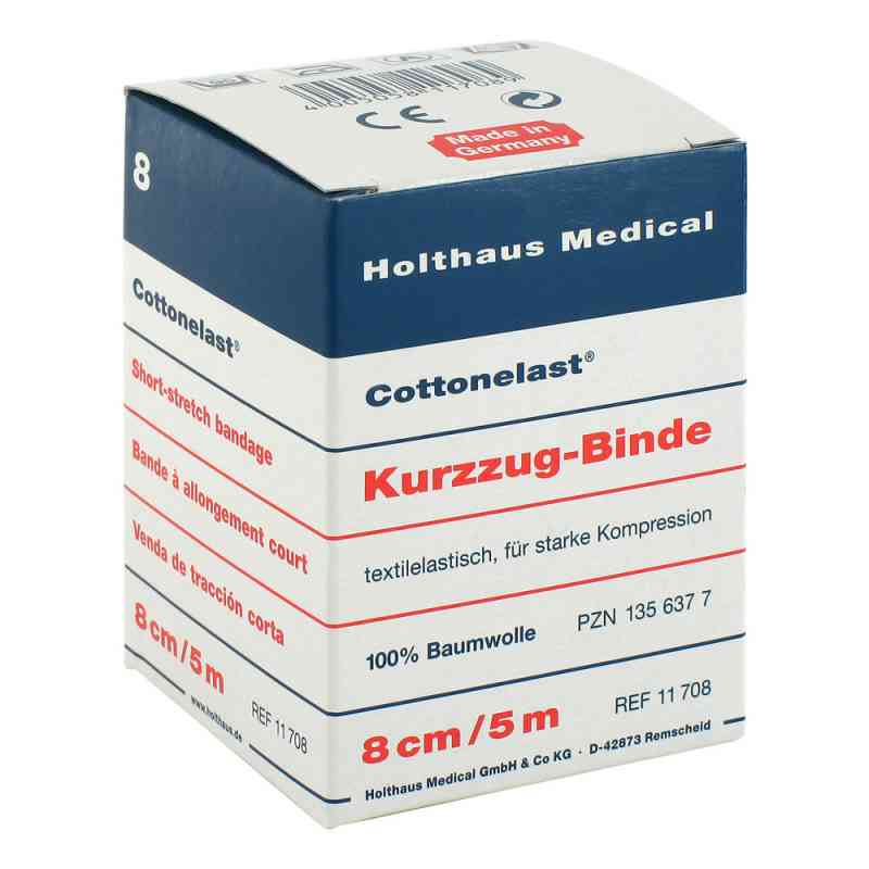 Kurzzugbinde Cottonelast 5mx8cm 1 szt. od Holthaus Medical GmbH & Co. KG PZN 01356377