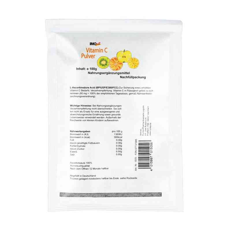 Kwas askorbinowy (witamina C) — opakowanie uzupełniające, prosze 100 g od Runika PZN 07737985