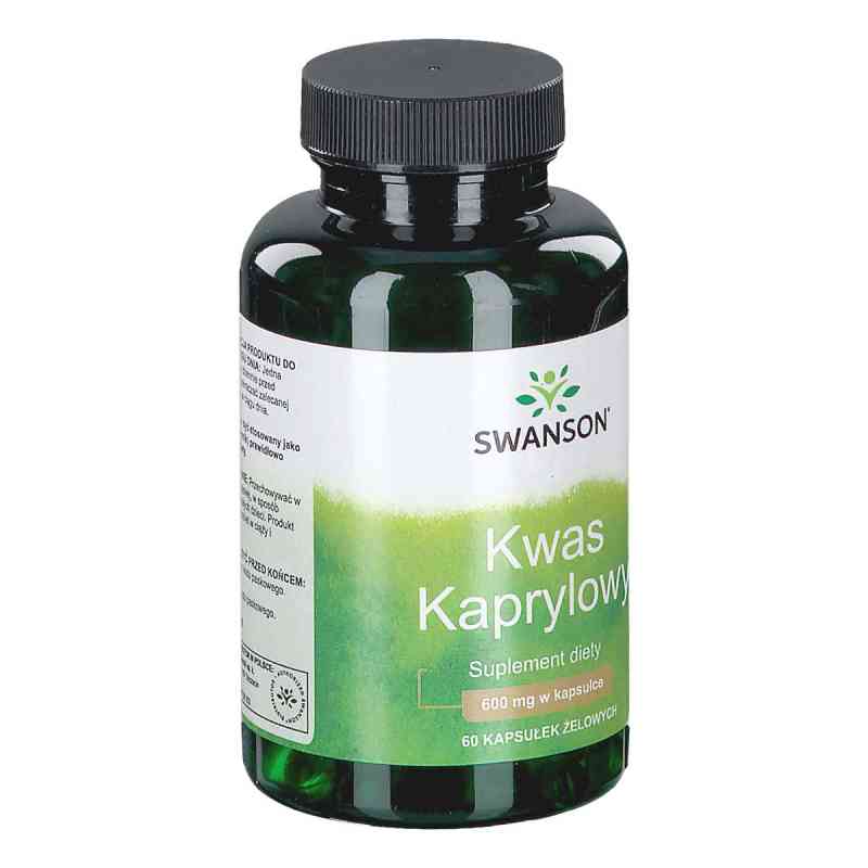 Kwas Kaprylowy Swanson kapsułki 60  od SWANSON HEALTH PRODUCTS PZN 08306087