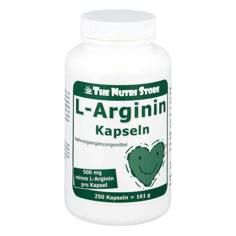 L-arginin 500 mg kapsułki 250 szt. od Hirundo Products PZN 03468235