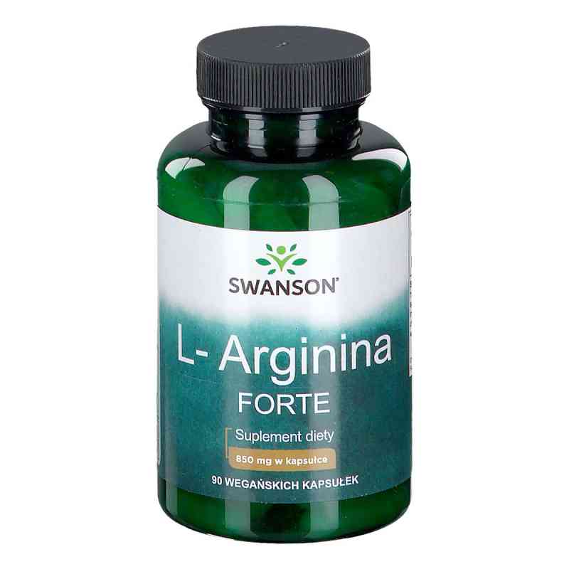 L-Arginina Forte kapsułki 90  od SWANSON HEALTH PRODUCTS PZN 08306287