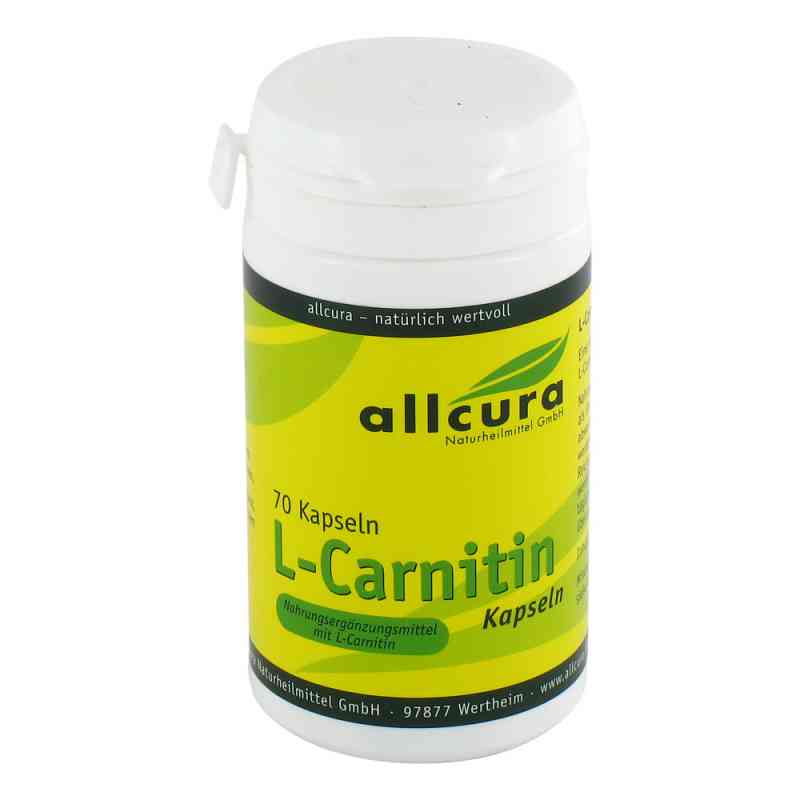 L-carnitin Kapseln 70 szt. od allcura Naturheilmittel GmbH PZN 08749588