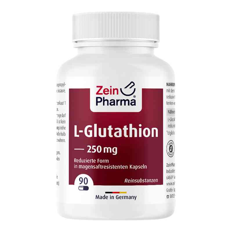 L-glutathion reduziert kapsułki 250 mg 90 szt. od ZeinPharma Germany GmbH PZN 09100312