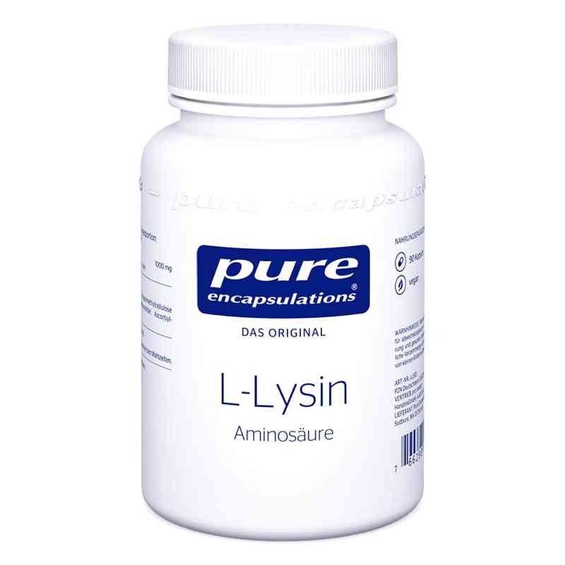 L-lysin w kapsułkach 90 szt. od pro medico GmbH PZN 02822746