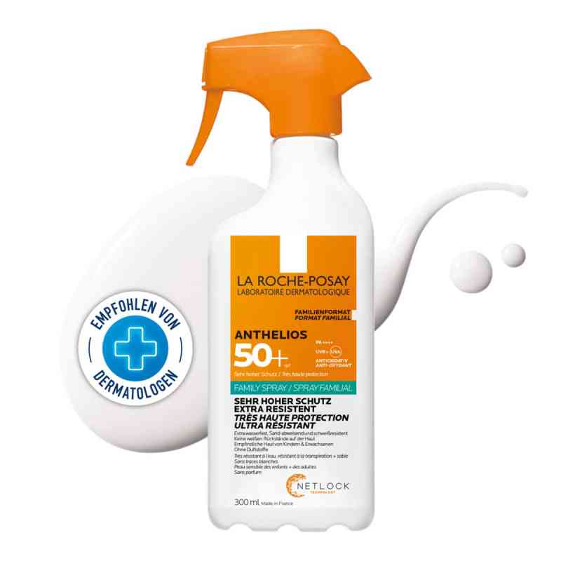 La Roche-posay Anthelios Family niewidoczny spray SPF 50+ 300 ml od L'Oreal Deutschland GmbH PZN 17636676