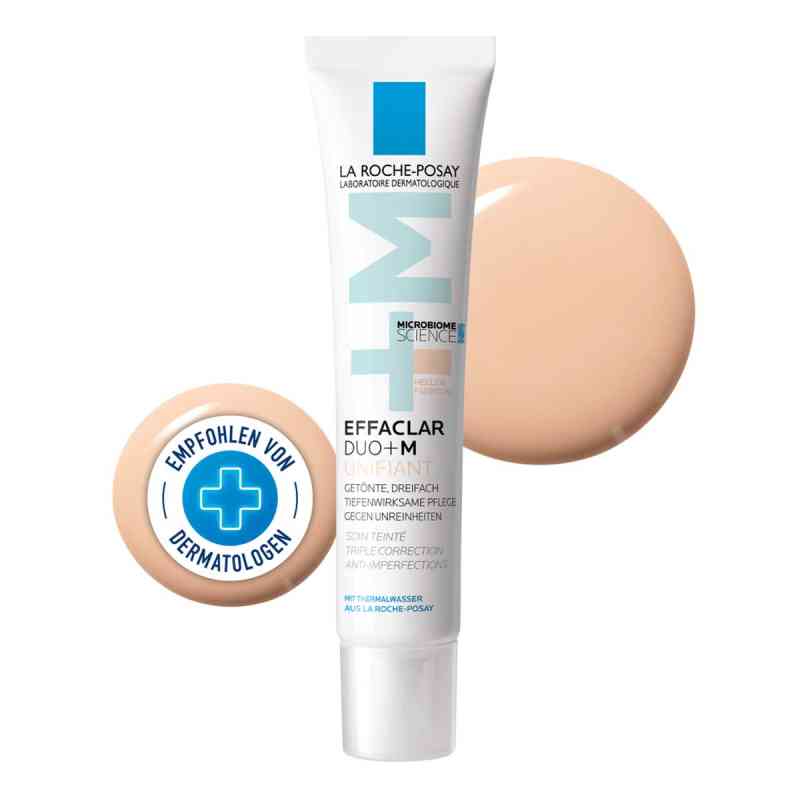La Roche-Posay Effaclar Duo+M koloryzujący krem do twarzy 40 ml od L'Oreal Deutschland GmbH PZN 19339824