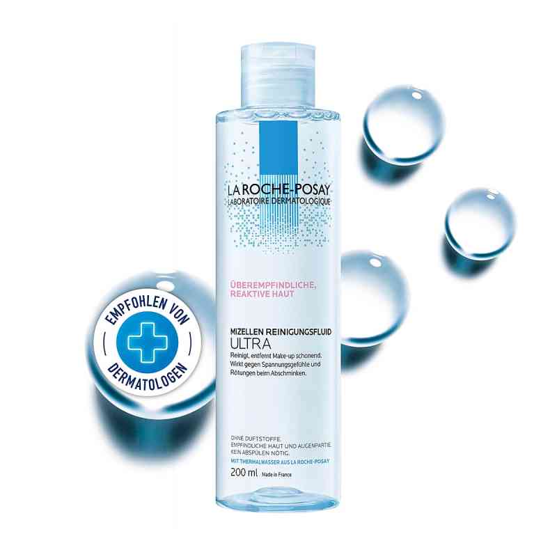 La Roche Posay Płyn micelarny Ultra do skóry reaktywnej 200 ml od L'Oreal Deutschland GmbH PZN 12561873