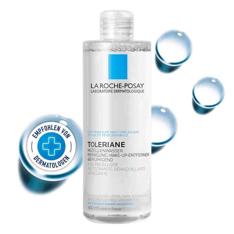 La Roche-Posay Toleriane, płyn micelarny, skóra wrażliwa twarzy  400 ml od L'Oreal Deutschland GmbH PZN 12561850