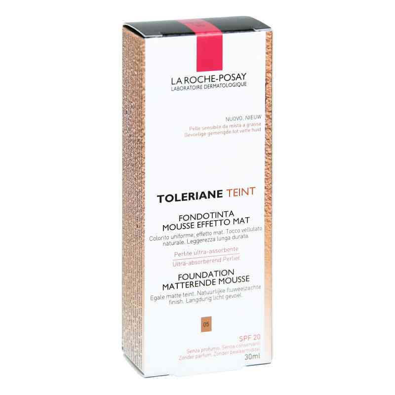 La Roche Posay Toleriane Teint Mousse podkład matujący Nr 5 30 ml od L'Oreal Deutschland GmbH PZN 01829321