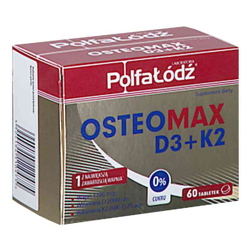 Laboratoria PolfaŁódź Osteomax D3 + K2 tabletki 60  od  PZN 08305110