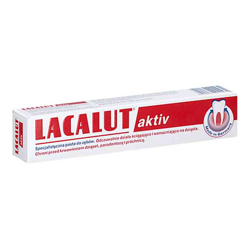 Lacalut Aktiv Pasta do mycia zębów 75 ml od  PZN 08304900