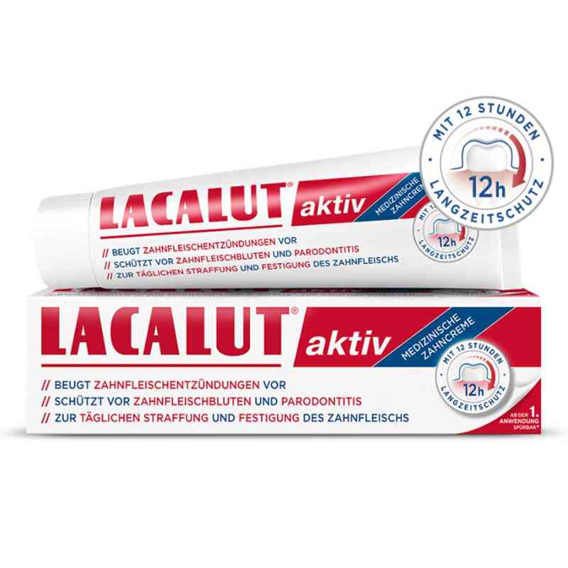 Lacalut aktiv pasta do zębów 100 ml od Dr. Theiss Naturwaren GmbH PZN 05484132