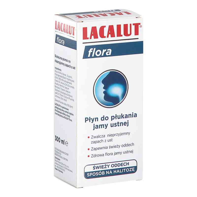 Lacalut Flora Płyn do płukania jamy ustnej i zębów 300 ml od PHARMA THEISS COSMETIC PZN 08304902