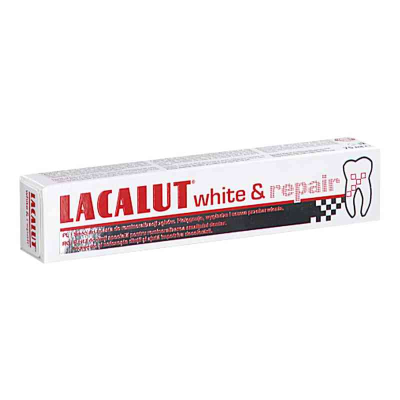 Lacalut White & Repair Pasta do mycia zębów 75 ml od DR THEISS NATURWAREN GMBH PZN 08304901