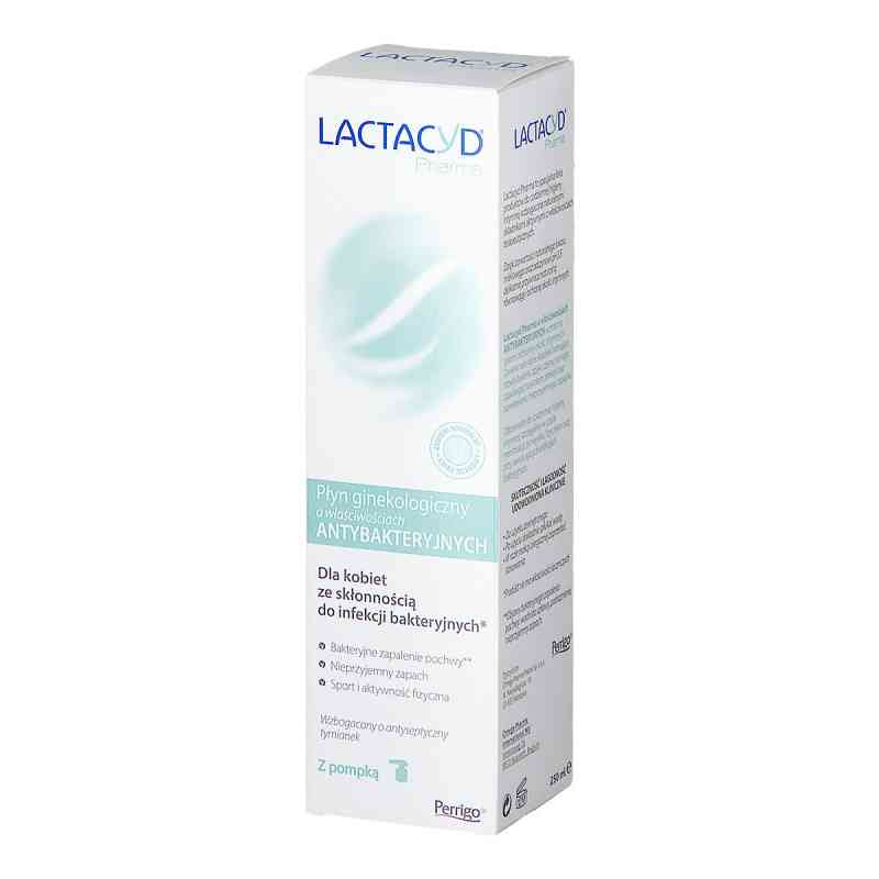 Lactacyd Pharma płyn ginekologiczny o właściwościach antybaktery 250 ml od OMEGA PHARMA INTERNATIONAL NV PZN 08300781