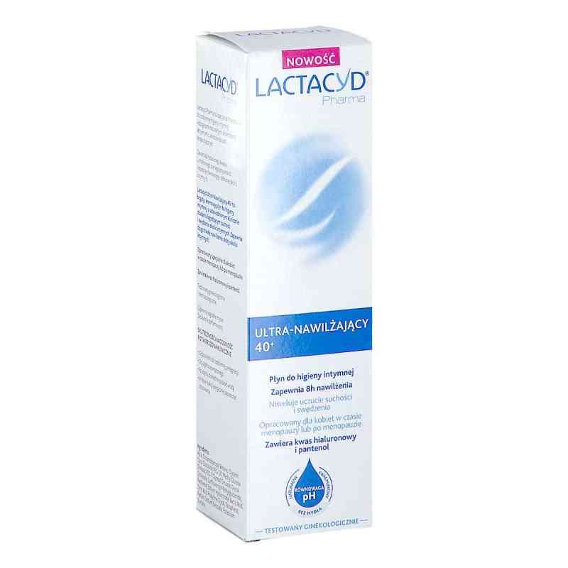 LACTACYD PHARMA Ultra-Nawilżający 40+ Płyn do higieny intymnej 250 ml od  PZN 08304469