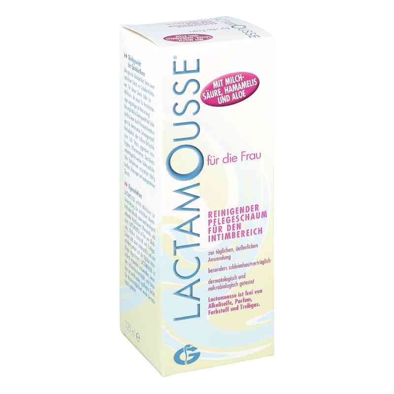 Lactamousse Pflegeschaum für Intimbereich 125 ml od Hecht Pharma GmbH GB - Handelsware PZN 04305736