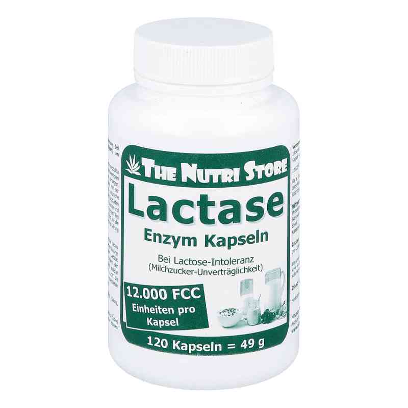 Lactase 12000 Fcc Enzym kapsułki 120 szt. od Hirundo Products PZN 09886376