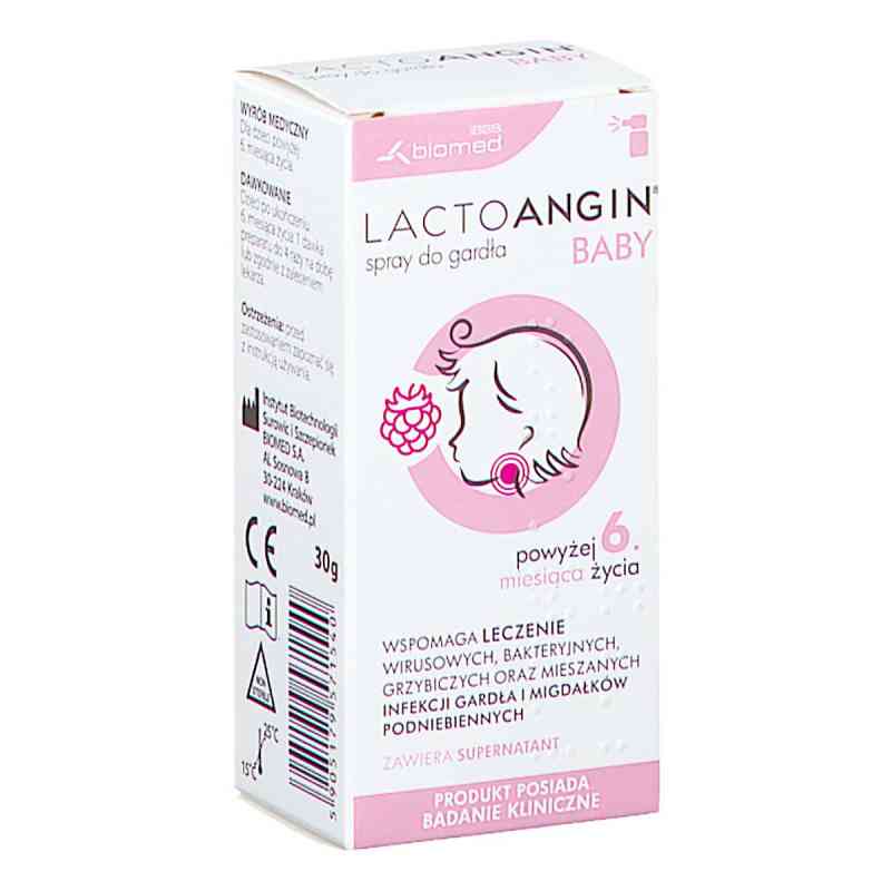 Lactoangin Baby aerozol 30 g od  PZN 08304544