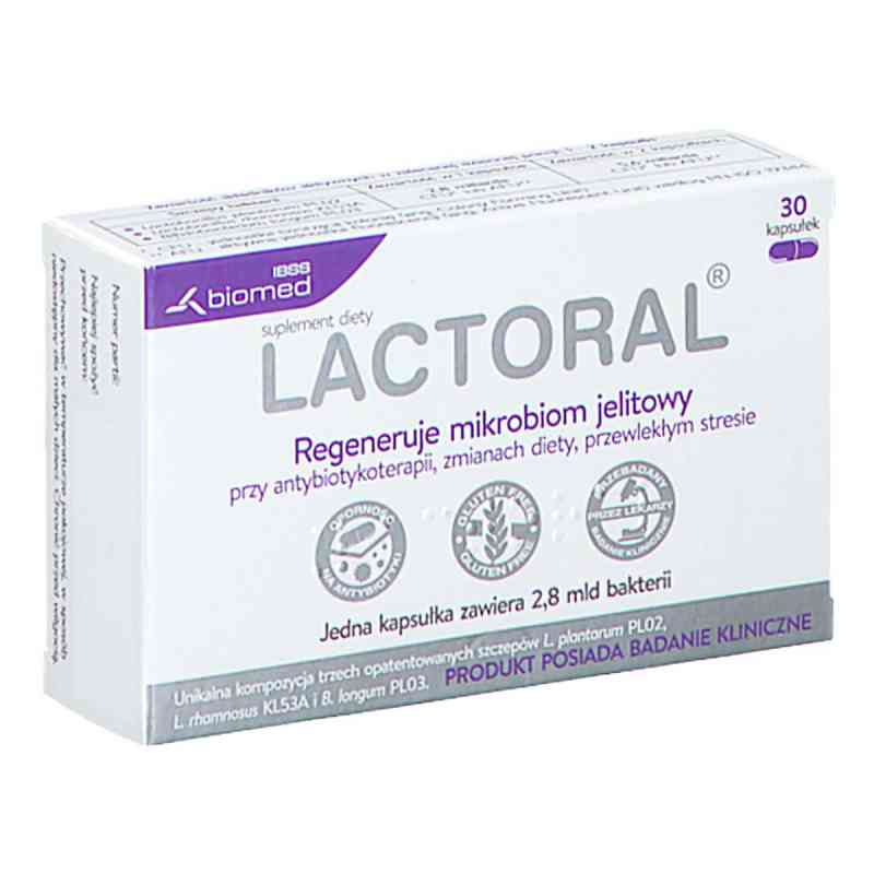 Lactoral kapsułki 30  od INSTYTUT BIOTECHNOLOGII SUROWIC I SZCZEPIONEK BIOM PZN 08304542